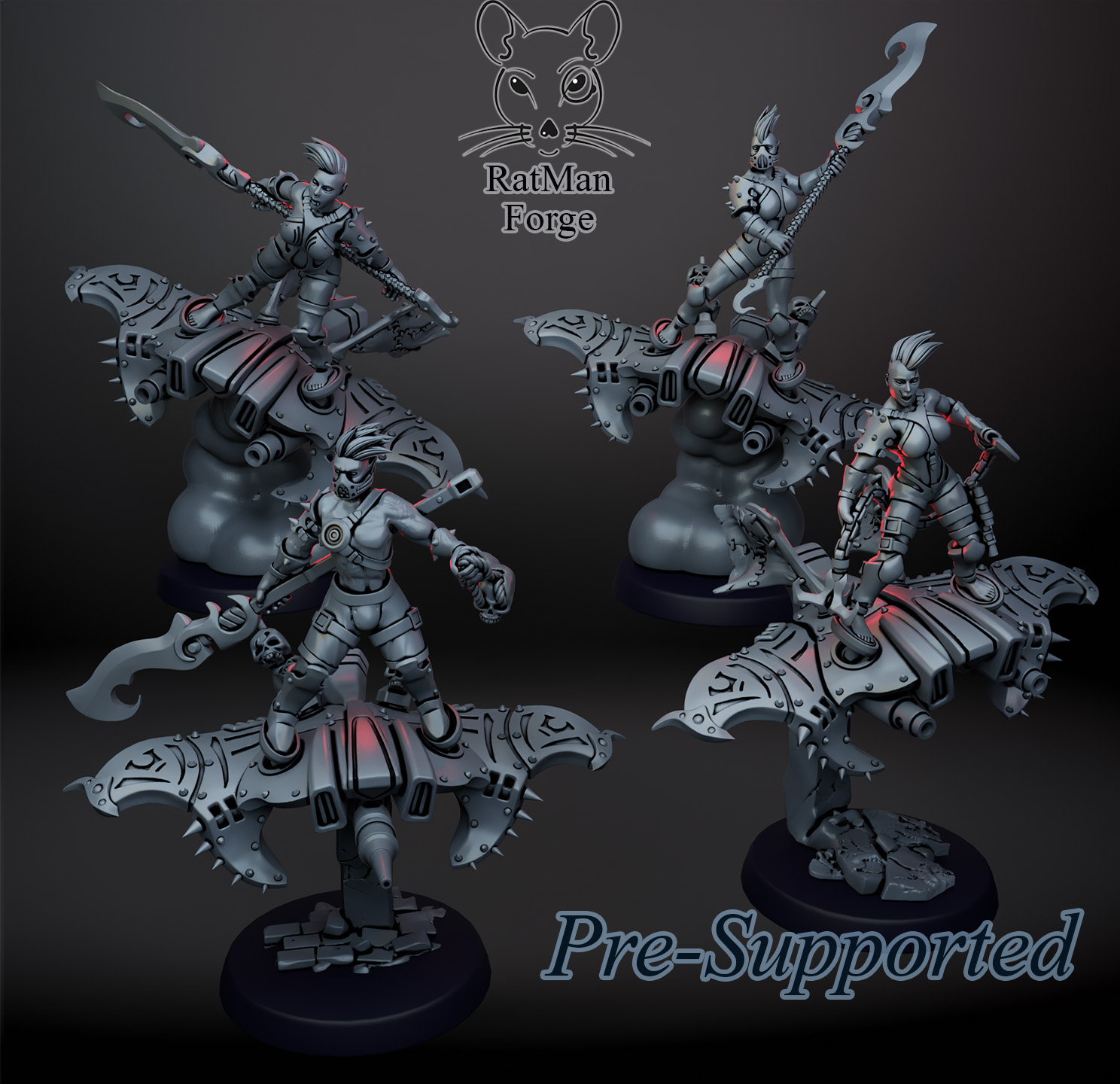 Dark Elfs Riders